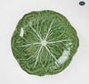 Melamine cabbage green dinner plate box of 6