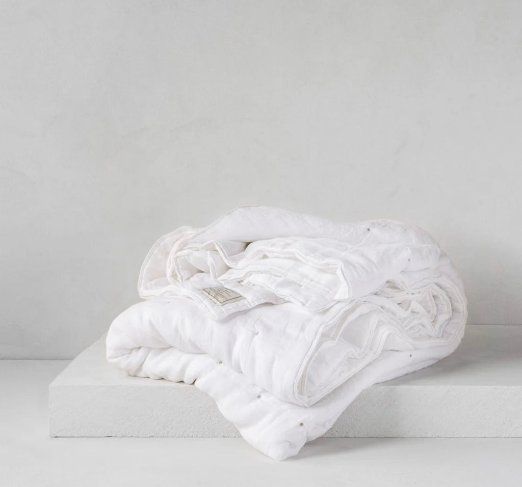 Hale Mercantile linen Coverlet