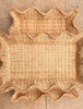 Tray wicker Large