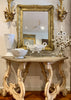 Demi lune table Italian PAIR