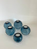 Ball tealight holders glass 10cm