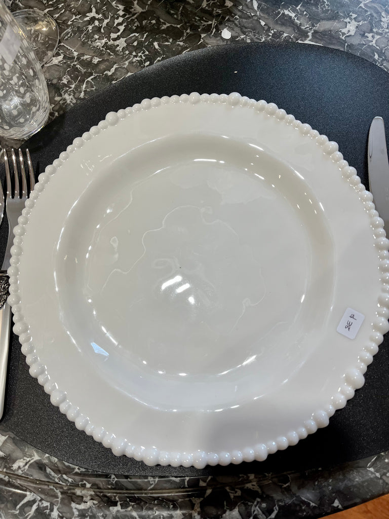 Melamine plate dinner 28cm beaded